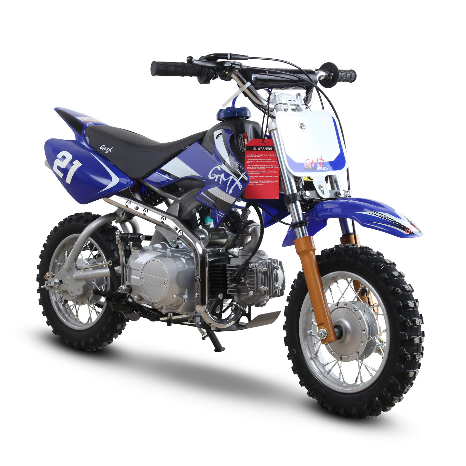 GMX Moto50 50cc Dirt Bike Blue GMX Motorbikes Australia