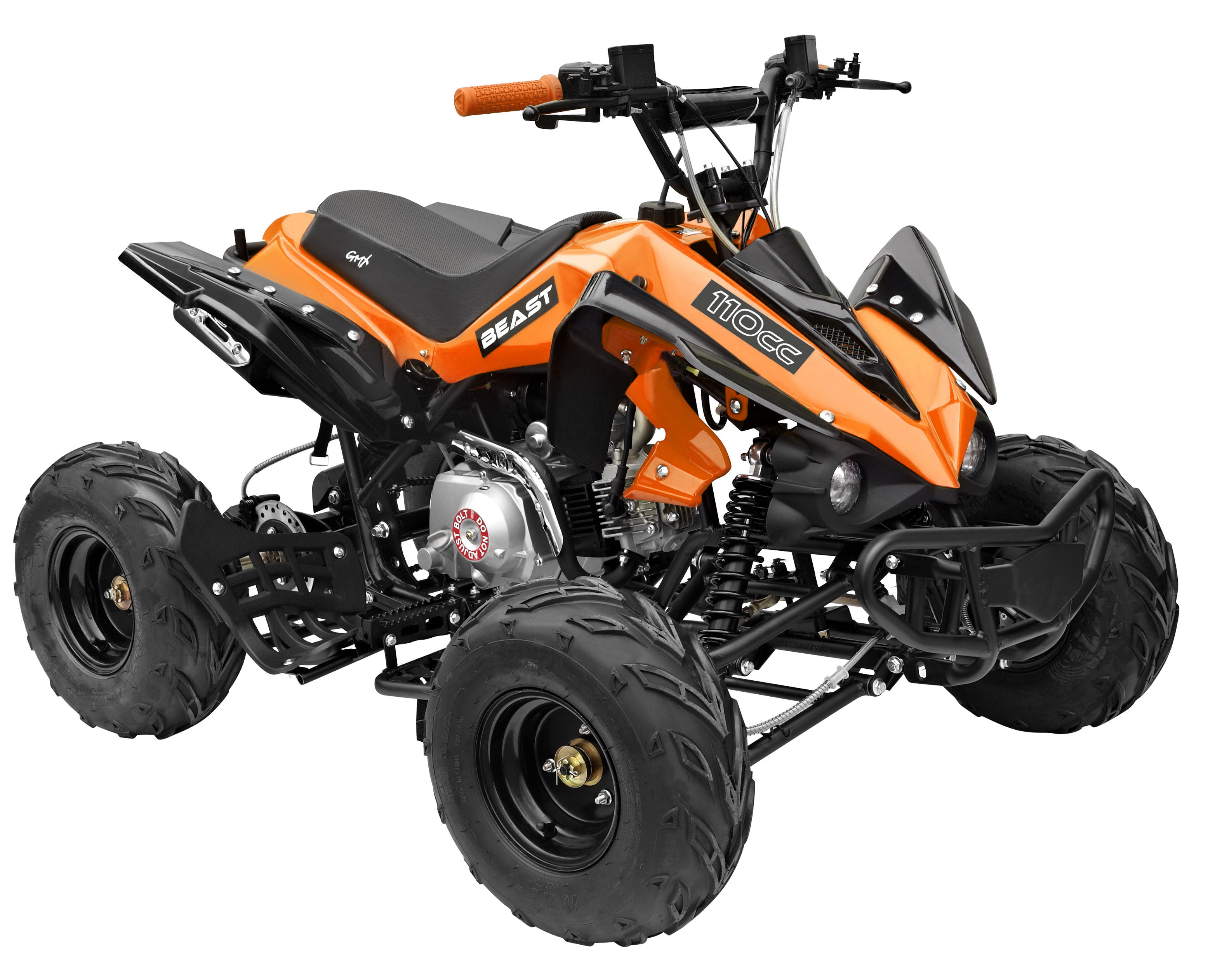 GMX | The Beast Orange 110cc Sports Quad Bike | GMX Motorbikes Australia